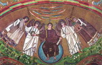 mozaika v kostole S. Vitale v Ravenne